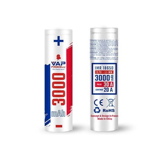 Accu Vape Procell 18650 IMR - 3000 mAh