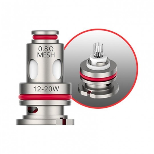 Résistances GTX – Vaporesso (MTL/RDL – 0,6 / 0,8 / 1,2 Ω)