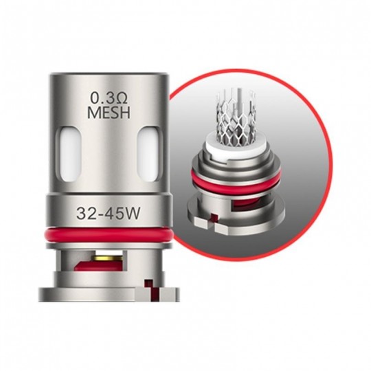 Résistances GTX – Vaporesso (DL – 0,2 / 0,3 / 0,4 Ω)
