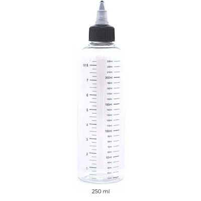 Flacon vide de 250 ml gradué