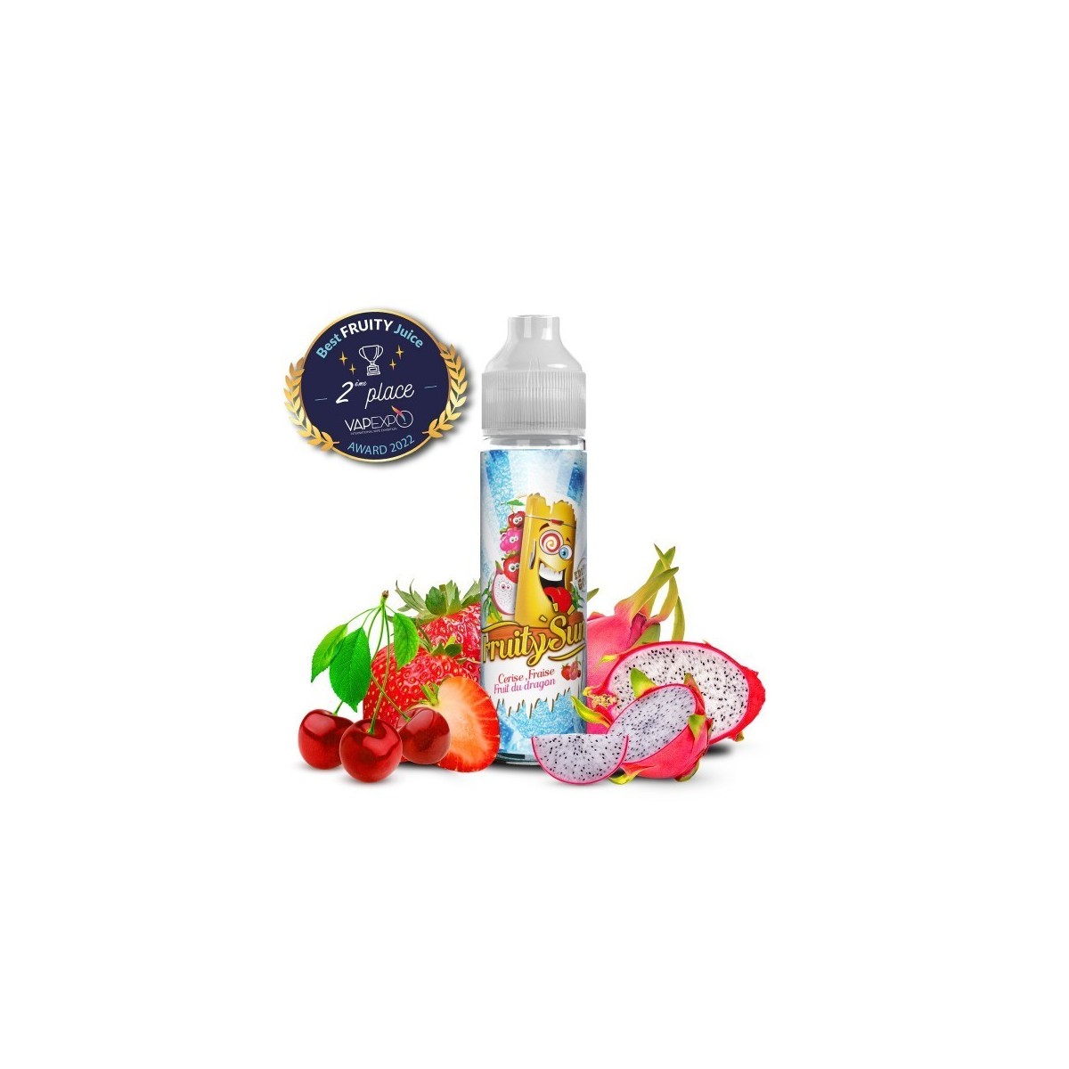 Cerise Fraise Fruit du Dragon - 50 ml
