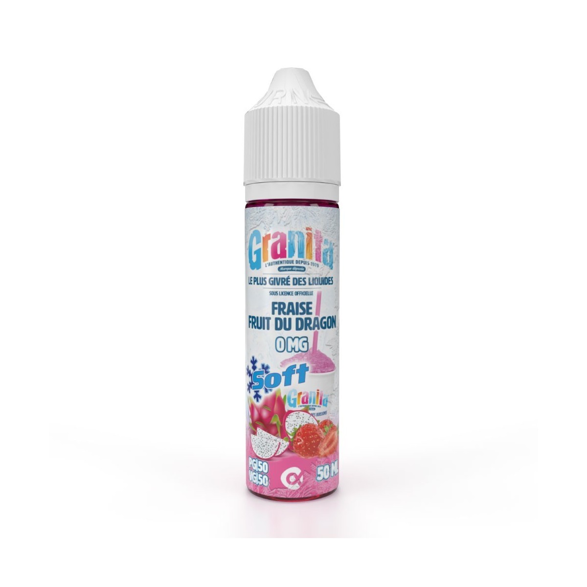 Granita Soft - Fraise et Fruit du Dragon - 50 ml